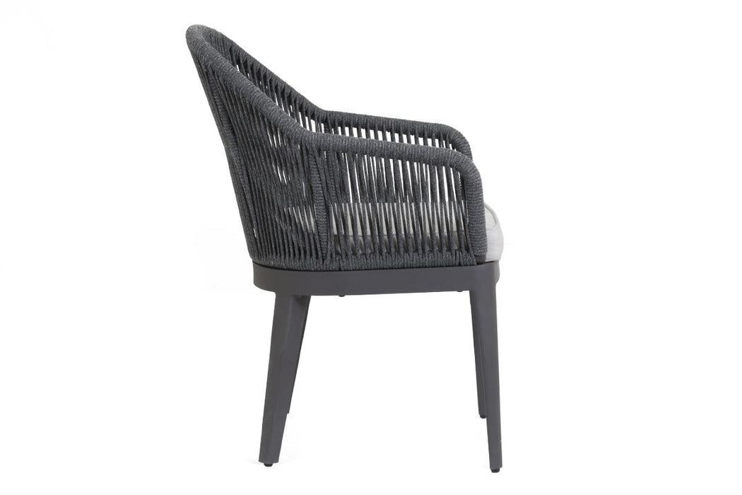 Milano - Dining Chair, With Self Welt - Echo Ash / Dark Gray