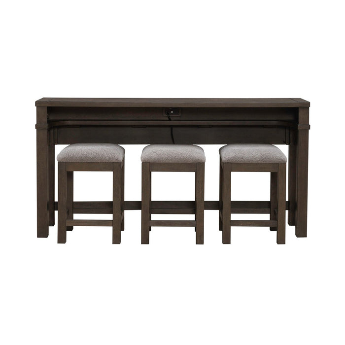 Cascade Falls - 4 Piece Set - Satin Espresso