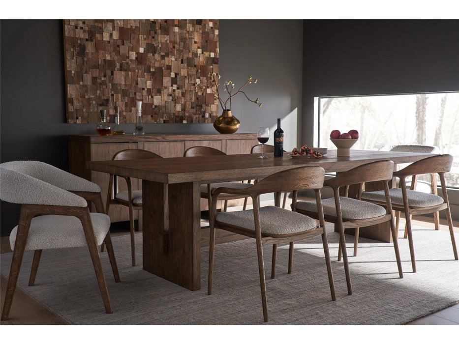 Modern - Eden Dining Table - Dark Brown