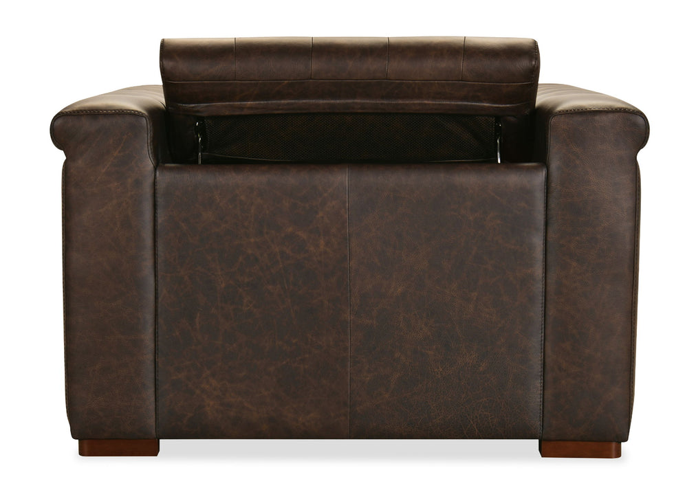 MS - Savion Deux Power Recliner With Power Headrest