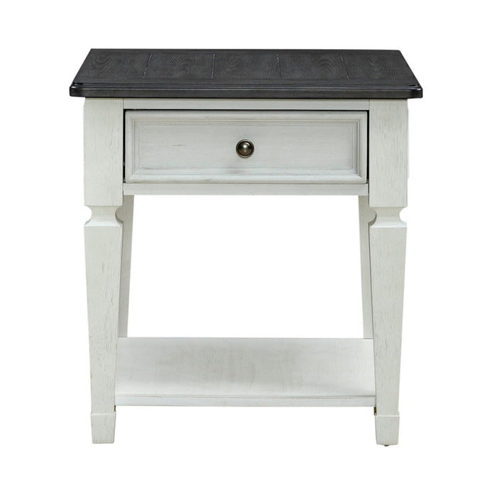 Allyson Park - Drawer End Table - White