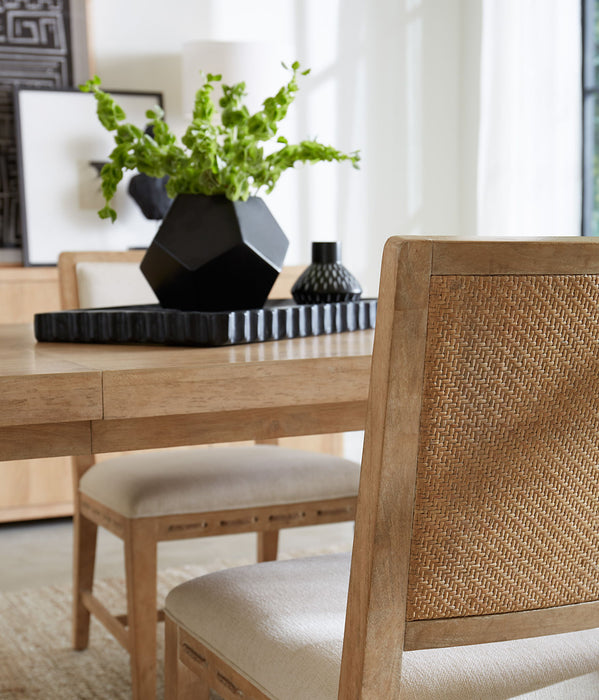 Retreat - Cane Back Side Chair  - Beige
