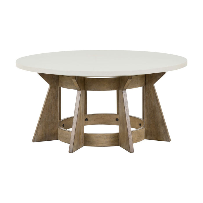 Berkley Square - Round Cocktail Table - Brown