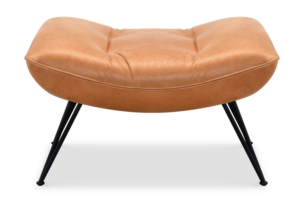 CC - Kayne Ottoman - Light Brown