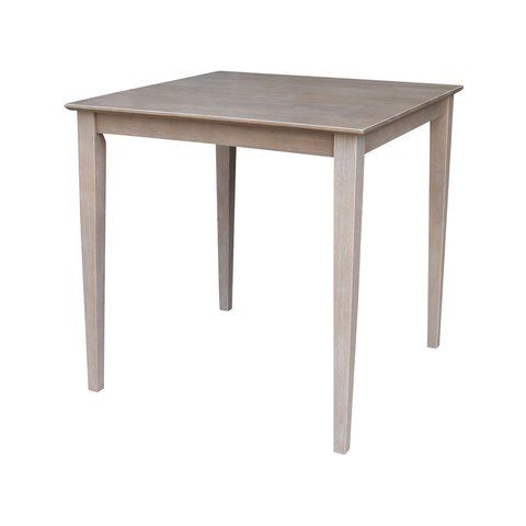 Dining Essentials - 36" Square Table Top w/36" Shaker Legs