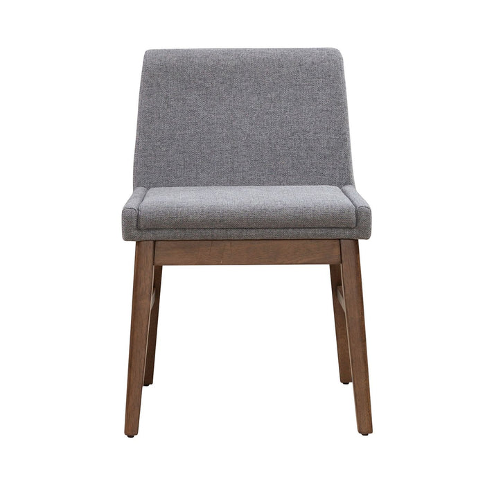 Space Savers - Upholstered Side Chair (RTA) - Brown