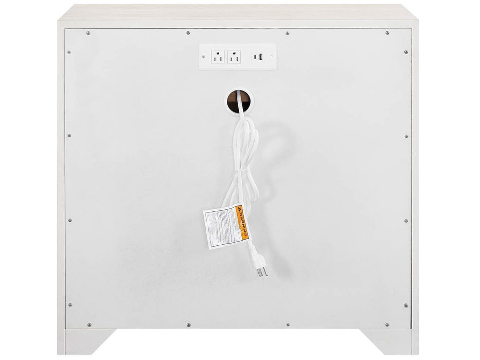 Modern / Mist & Veil - Nightstand