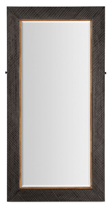 Big Sky - Floor Mirror With Jewelry Storage - Dark Gray