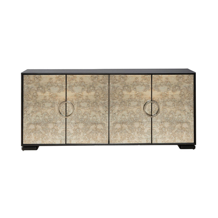 Barlowe - 4 Door Accent Cabinet - Brown