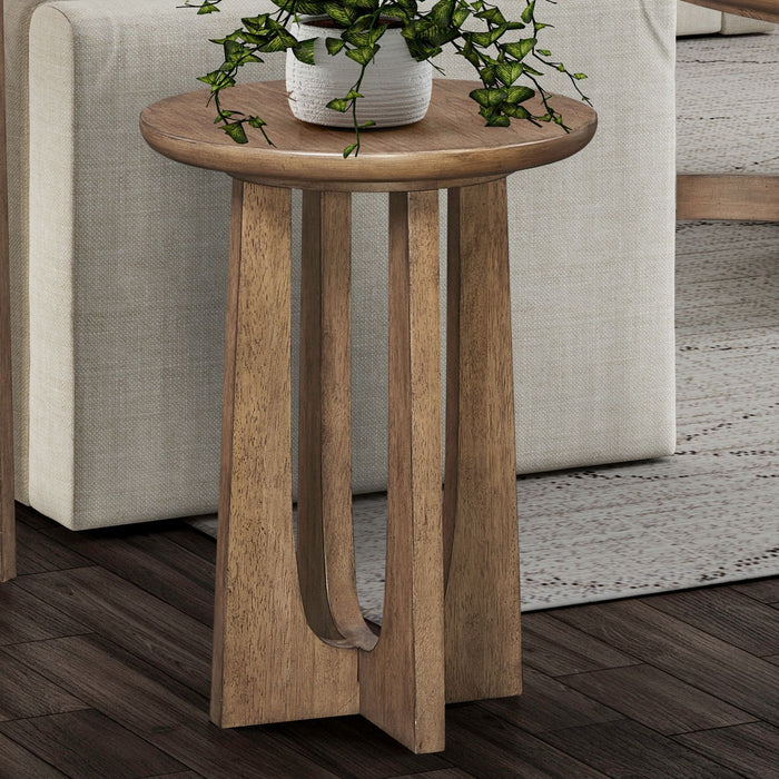 Bexley - Chairside Table - Brown