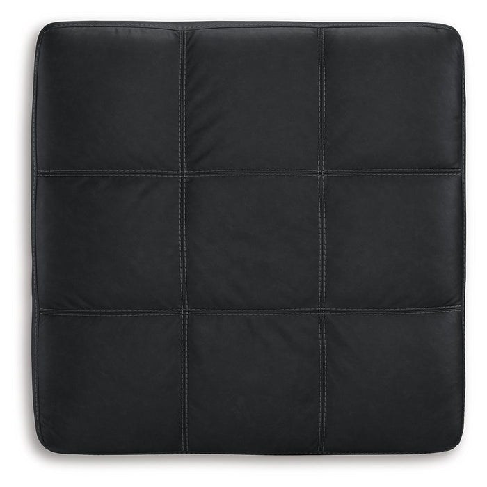 Barlin Mills - Oversized Accent Ottoman - Carbon
