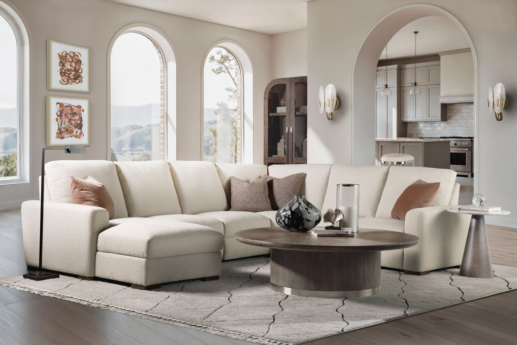 MS - Optimus Five-Seat Power Sectional - Beige