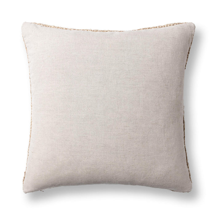 Jai - 22" x 22" Accent Pillow - Natural