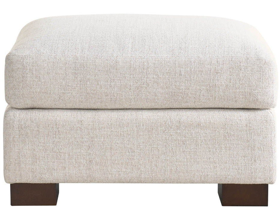 Brooklyn - Ottoman - Pearl Silver