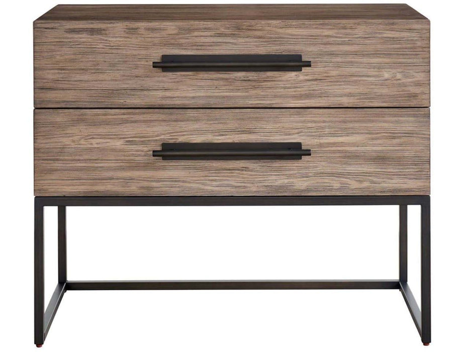 Dwell - Metal Base Nightstand
