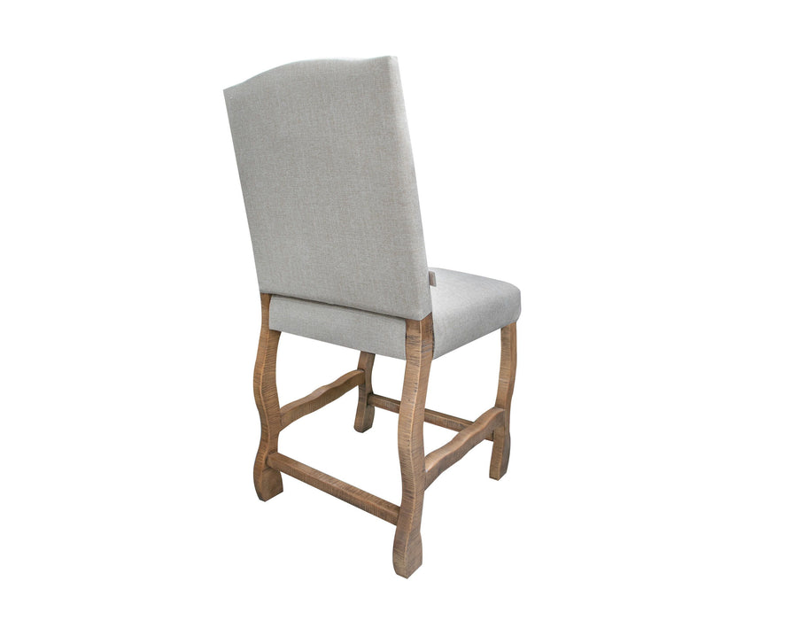 Marquez - Upholstered Stool - Two Tone Light Brown