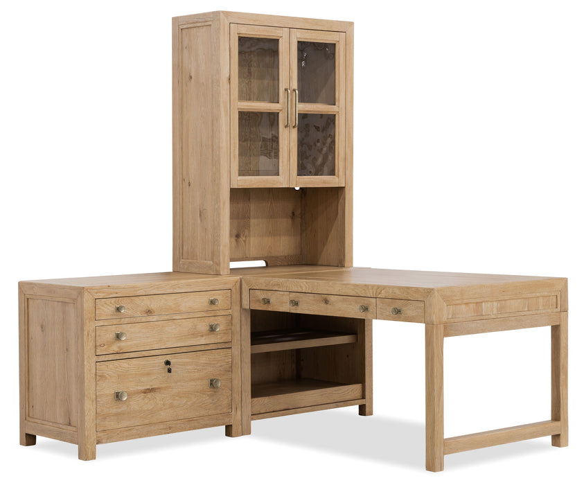 Driftwood - Open Shelf Cabinet