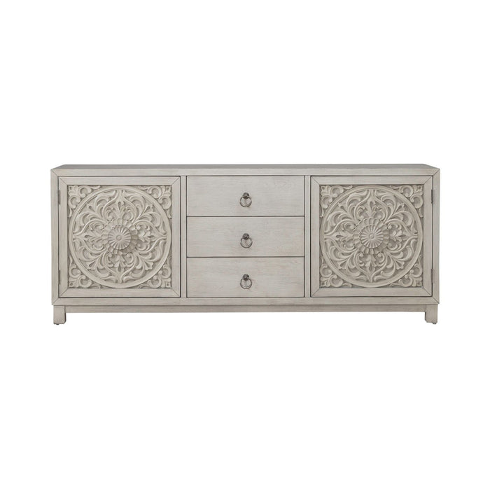 Sundance - 2 Door 3 Drawer Accent Cabinet - White
