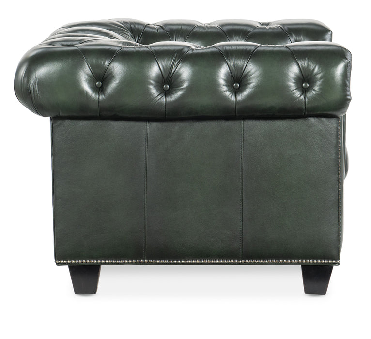 Charleston - Tufted Chair - Dark Green