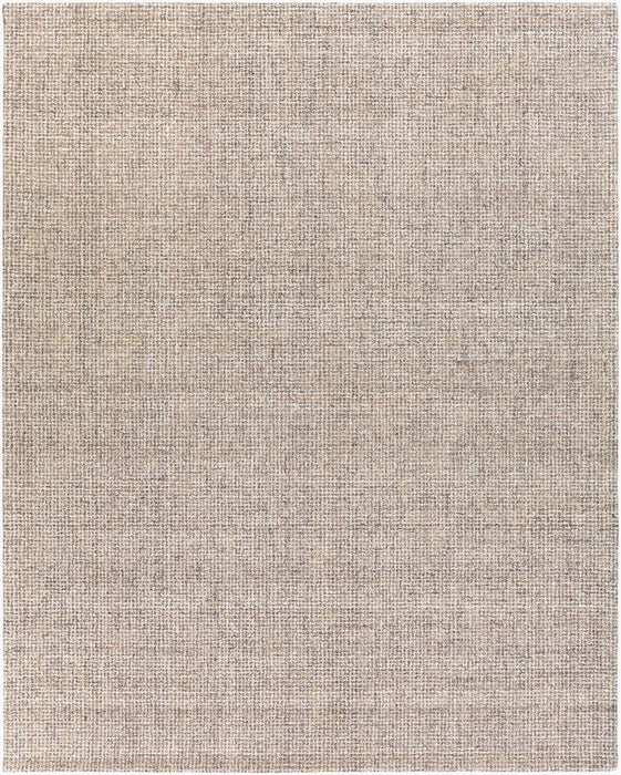 Aiden AEN-1005 hand-tufted wool area rug in gray and khaki, 8' x 10'