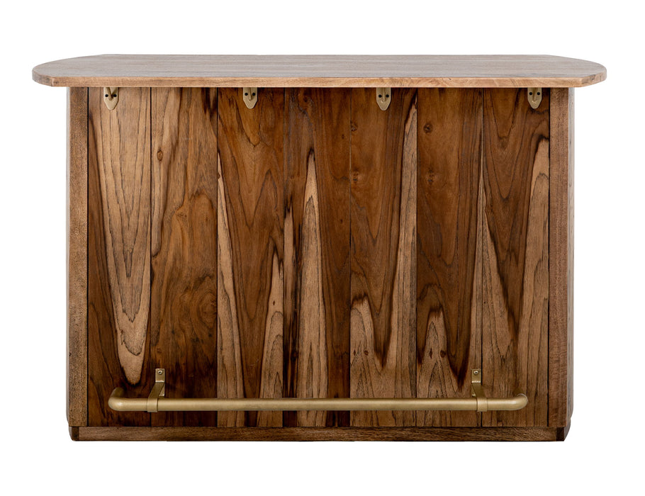 Balam - 1 Drawer & 2 Door Bar - Light Brown