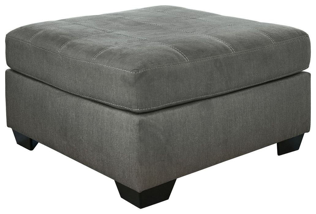 Pitkin - Oversized Accent Ottoman - Slate
