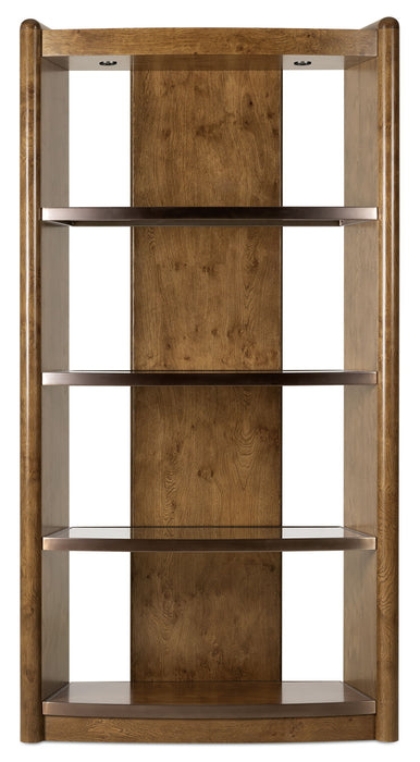 Melange - Romano Etagere - Dark Brown