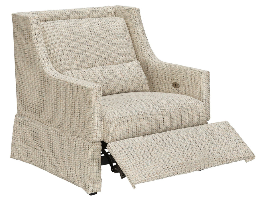 Hudson - Skirted Recliner, Special Order - Beige