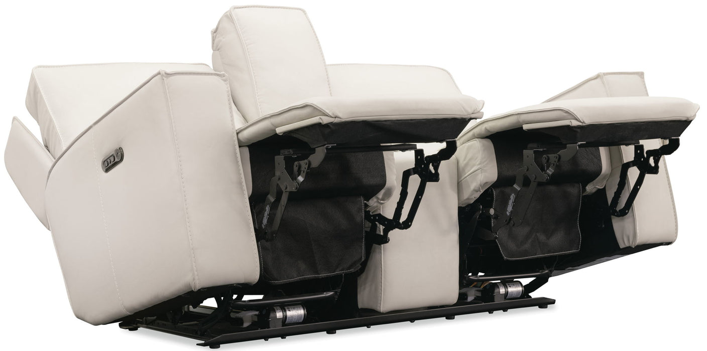 MS - Miles Zero Gravity Console Loveseat With Power Recline & Power Headrest