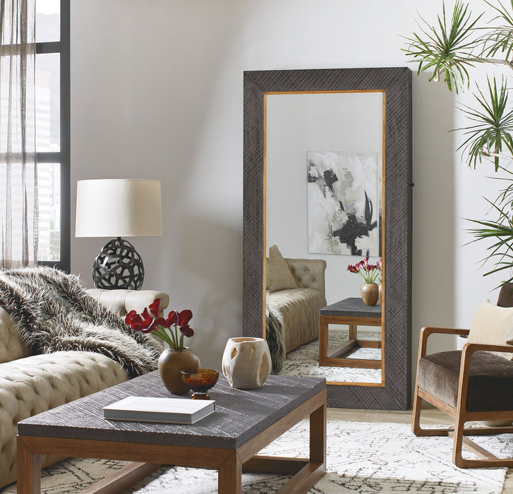 Big Sky - Floor Mirror With Jewelry Storage - Dark Gray
