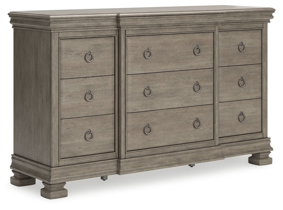 Lexorne - Sleigh Bedroom Set