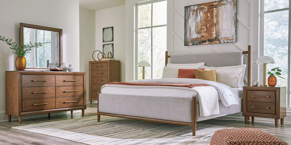 Lyncott - Upholstered Bedroom Set | Capital Discount Furniture Store
