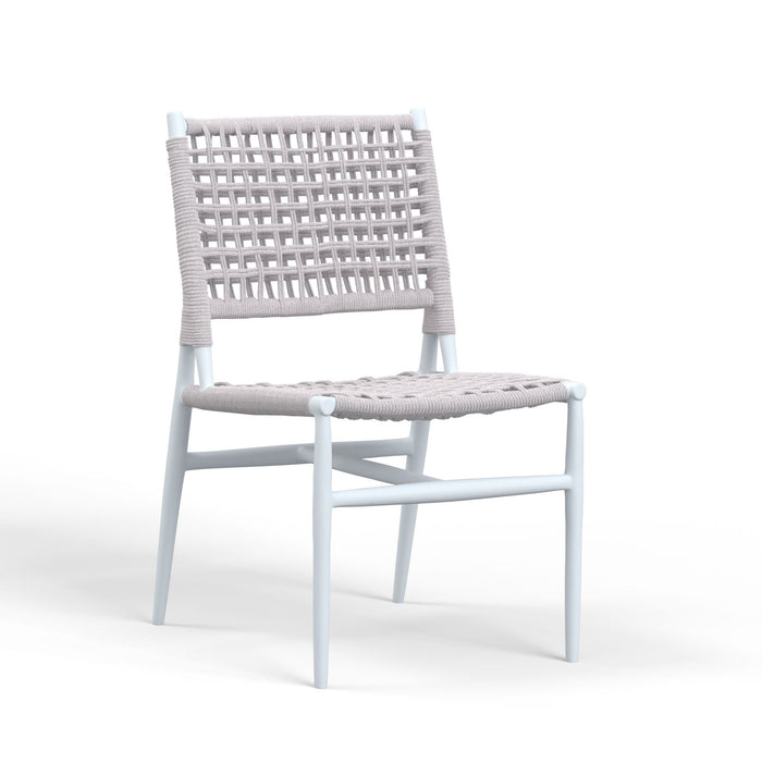 Bahia - Armless Dining Chair - Frost