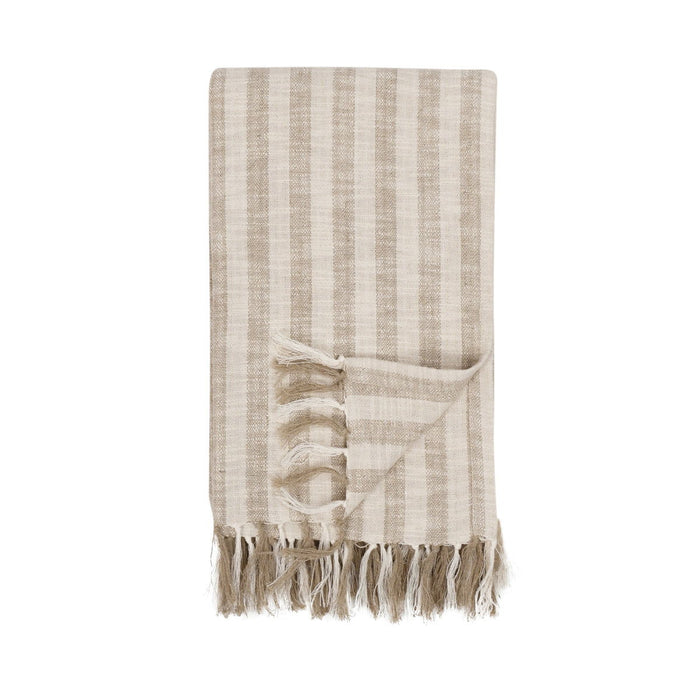 Linna - 50" x 70" Throw - Ivory / Natural