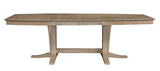 Cosmopolitan Collection - Extension Table Top and Double Pedestal Base