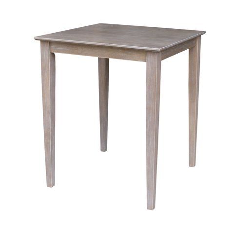 Dining Essentials - 30" Square Table Top w/ 36" Shaker Legs