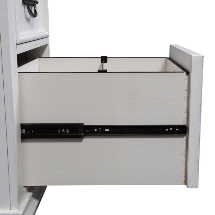 Allyson Park - Optional L Shaped Desk Set - White