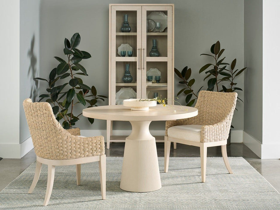 Birchaven - Pedestal Table - Beige