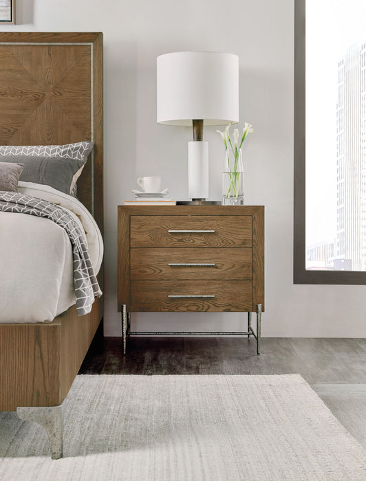 Chapman - 3-Drawer Nightstand - Light Brown