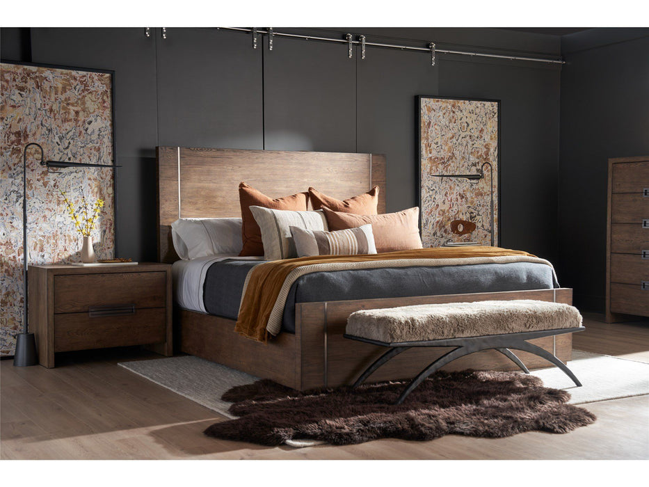 Modern - Nola Bench - Gray