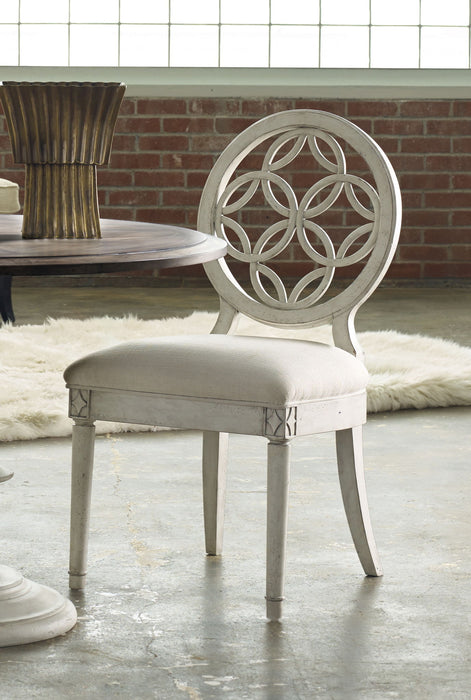 Melange - Brynlee Side Chair - White