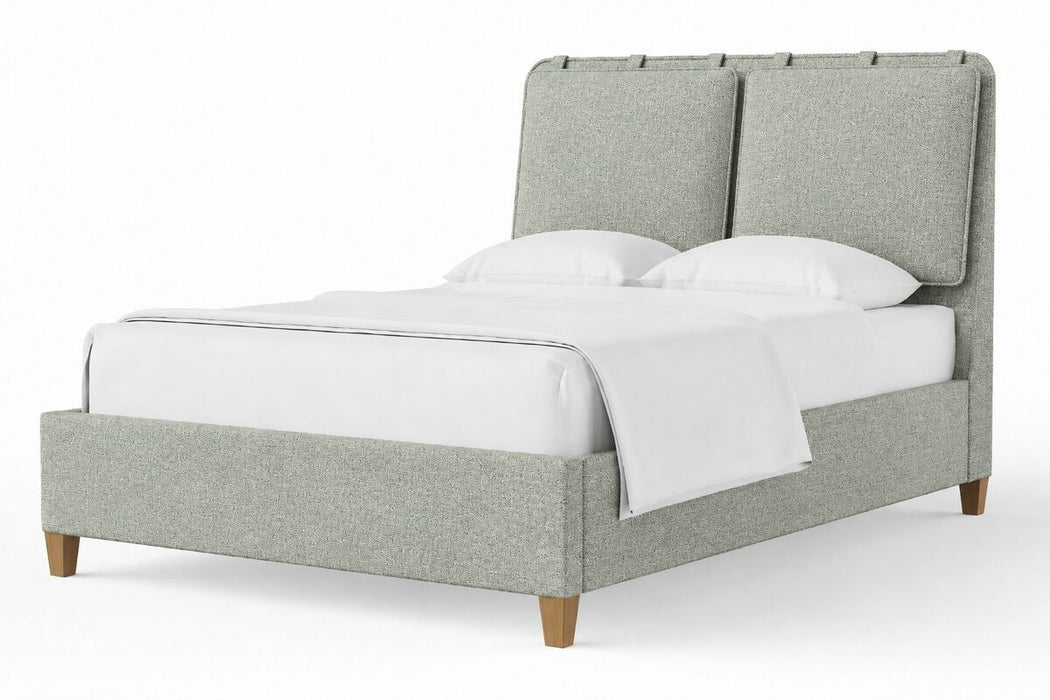 Nordhaven - Queen Upholstered Bed - Forest Green