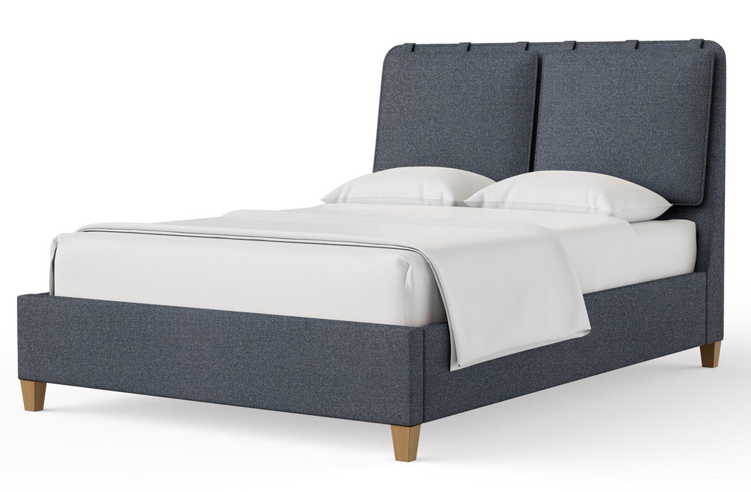 Pure Maple - Upholstered Bed - Natural Maple Legs