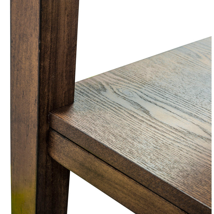 Mesa Valley - Chair Side Table - Dark Brown