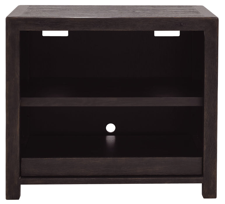 Driftwood - Open Shelf Cabinet