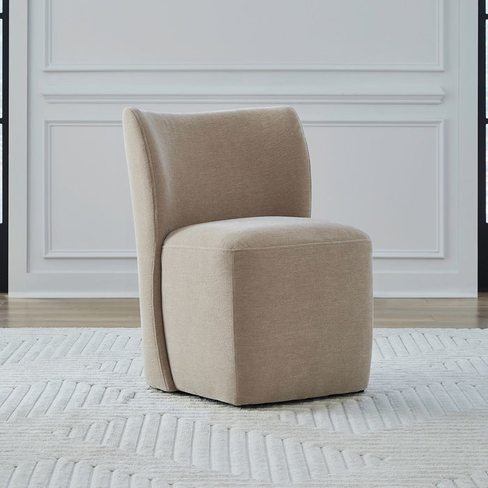 Accent Dining - Dining Chair With Casters Accent
