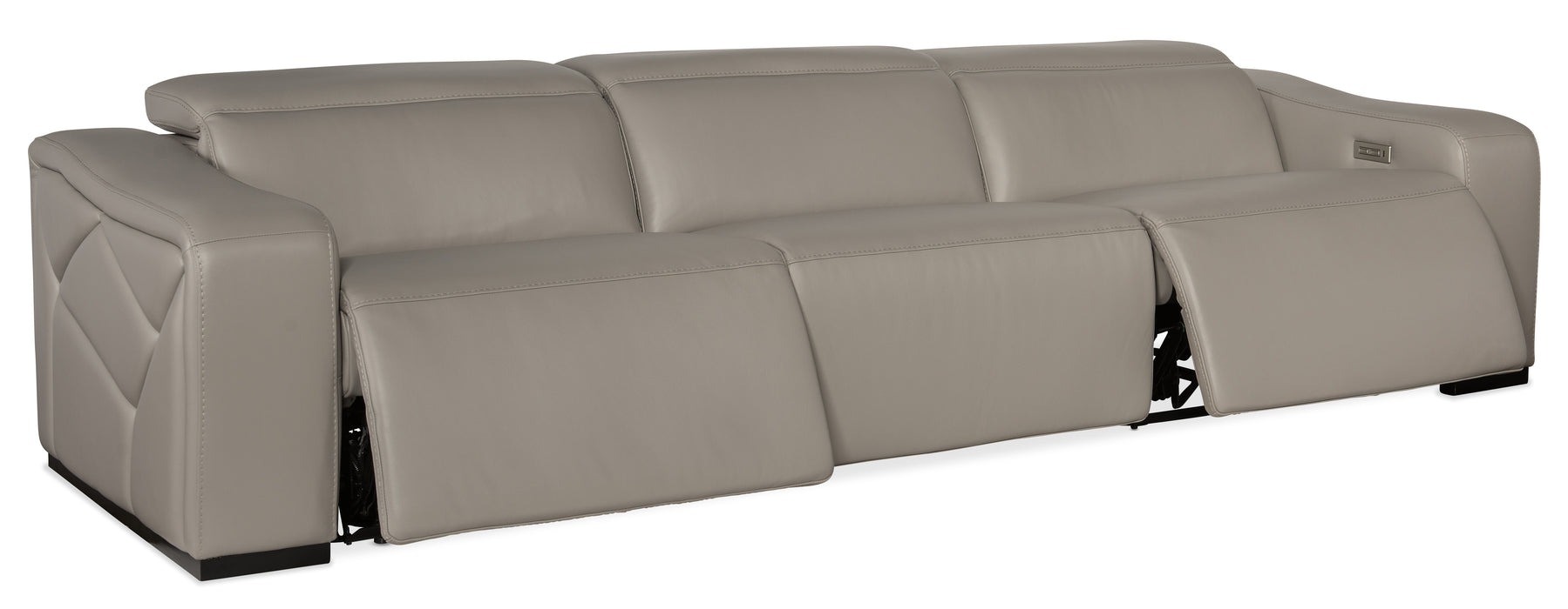 Opal - 3 Piece Sofa With 2 Power Recliners & Power Headrest