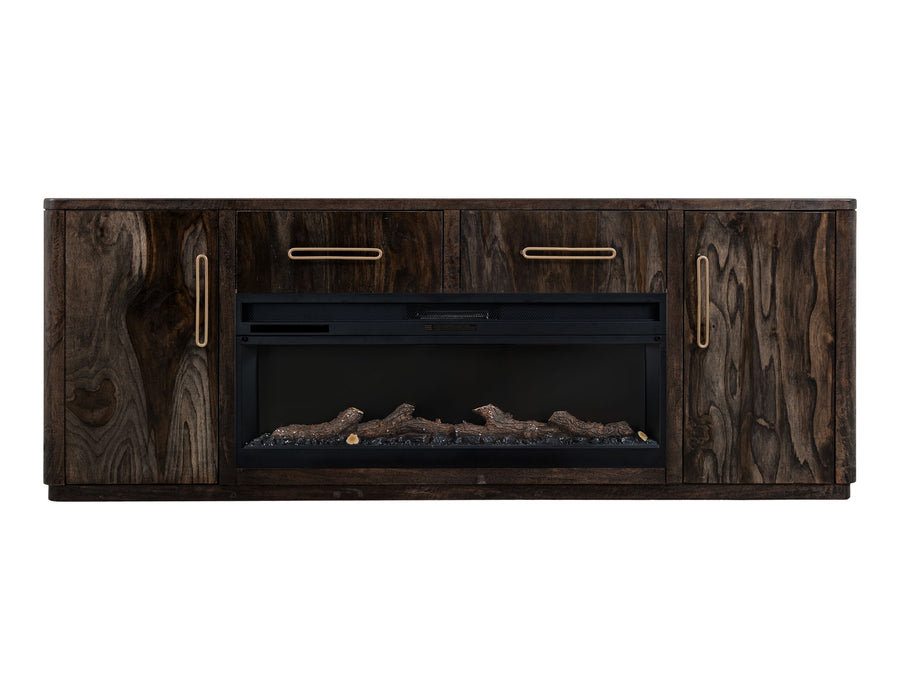 Balam - 2 Drawer & 2 Door Electric Fireplace