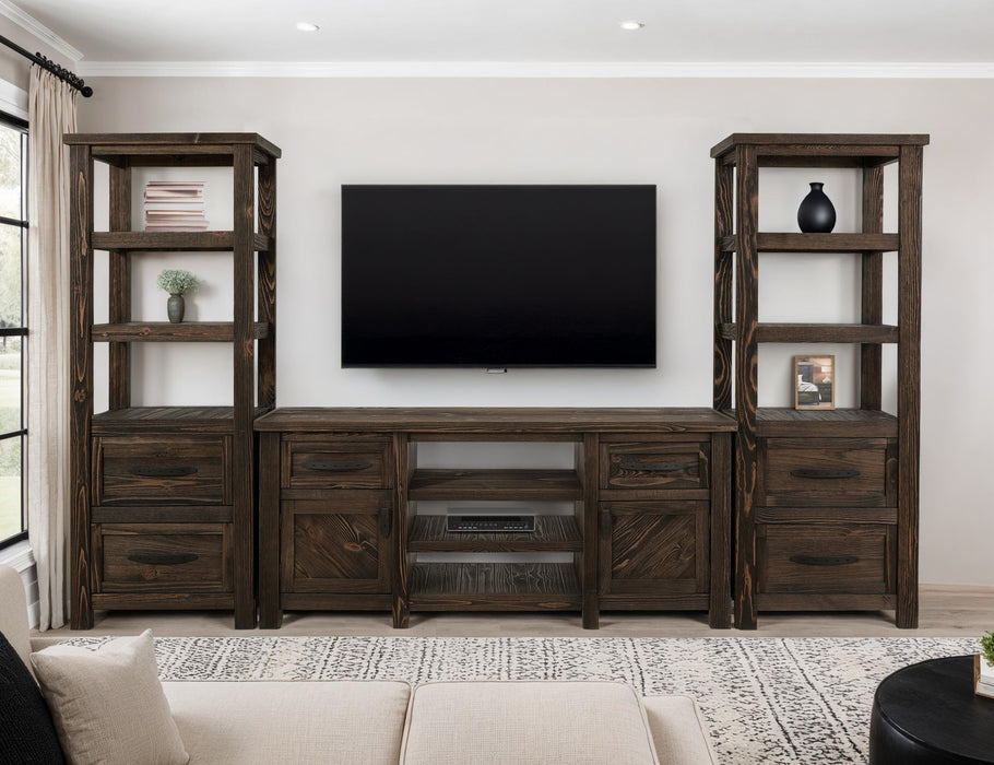 Dutton - Wall Unit - Rookwood Brown