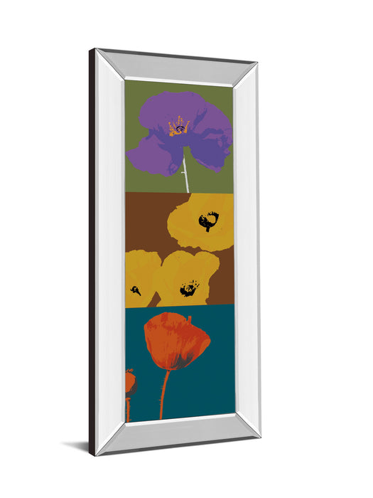 18x42 Pop Poppies By Li-Legger - Yellow